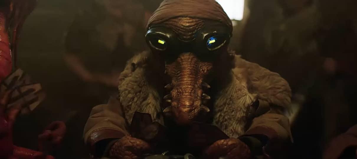 Comercial de restaurante mostra alienígenas e cena na cantina no filme do Han Solo