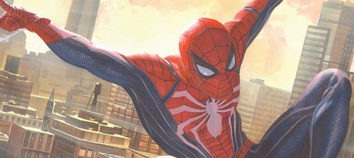 Spider-Man | Alex Ross cria ilustração para o jogo do PlayStation 4