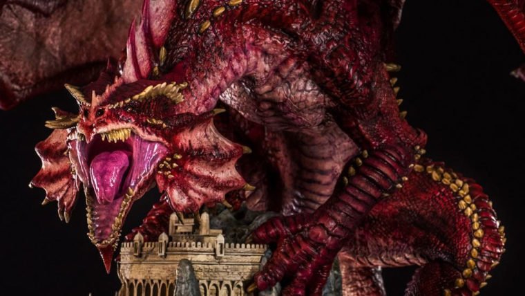 Dungeons & Dragons | Sinta a fúria de Klauth com essa estátua ÉPICA