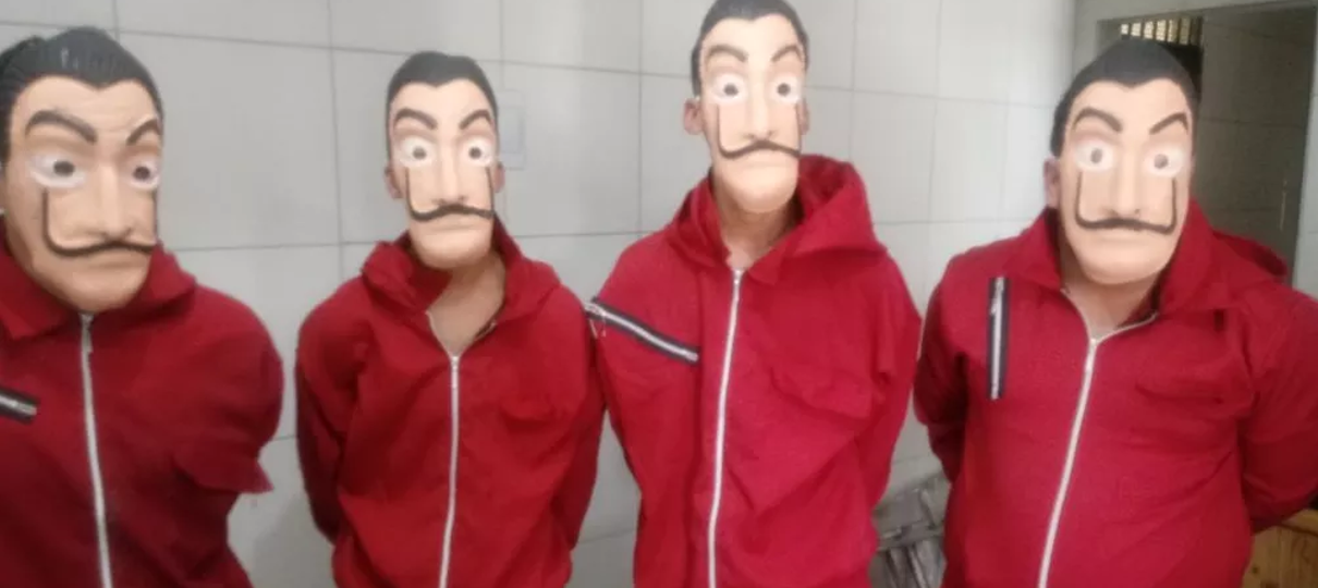 La Casa de Papel | Youtubers presos em pegadinha pagam fiança de R$ 15 mil