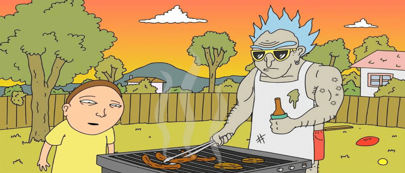 Canal prega peça de 1° abril com animação bizarra de Rick and Morty