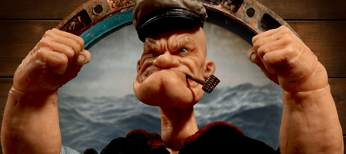 Popeye ganha figure realista e não sabemos como nos sentir NerdBunker