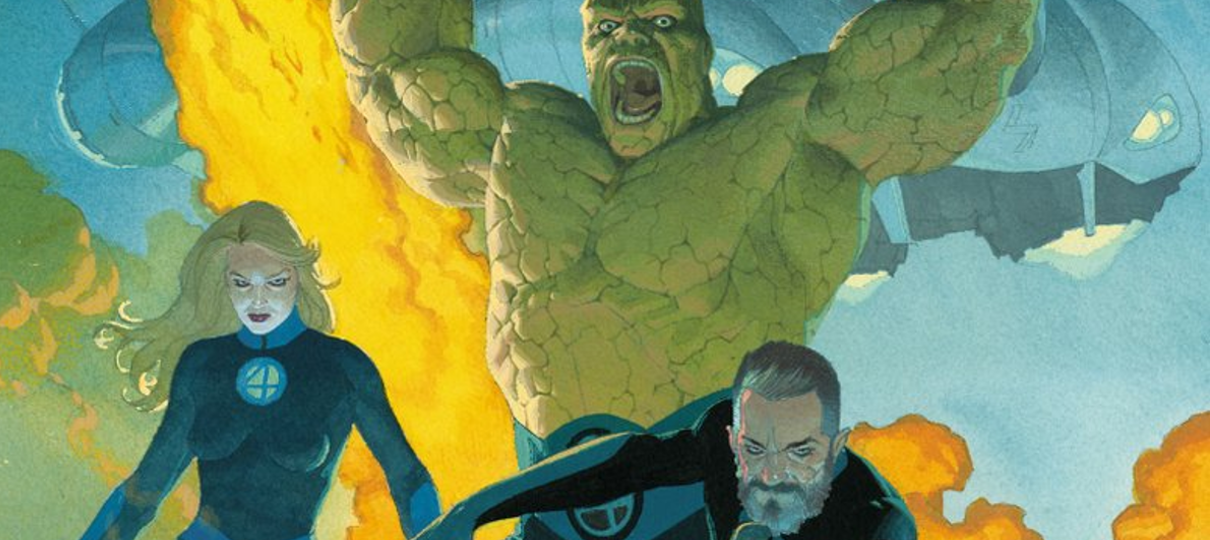 Marvel divulga capa da HQ de retorno do Quarteto Fantástico
