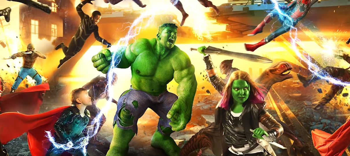 Crianças que sofreram bullying viram os Vingadores em sessão de fotos