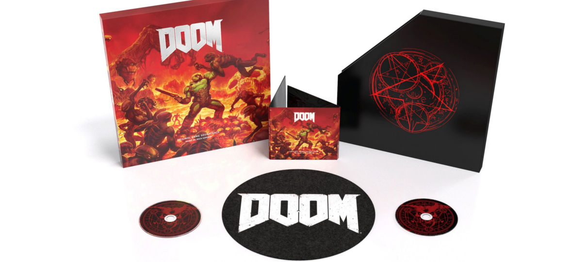 Trilha sonora de Doom ganhará lançamento físico