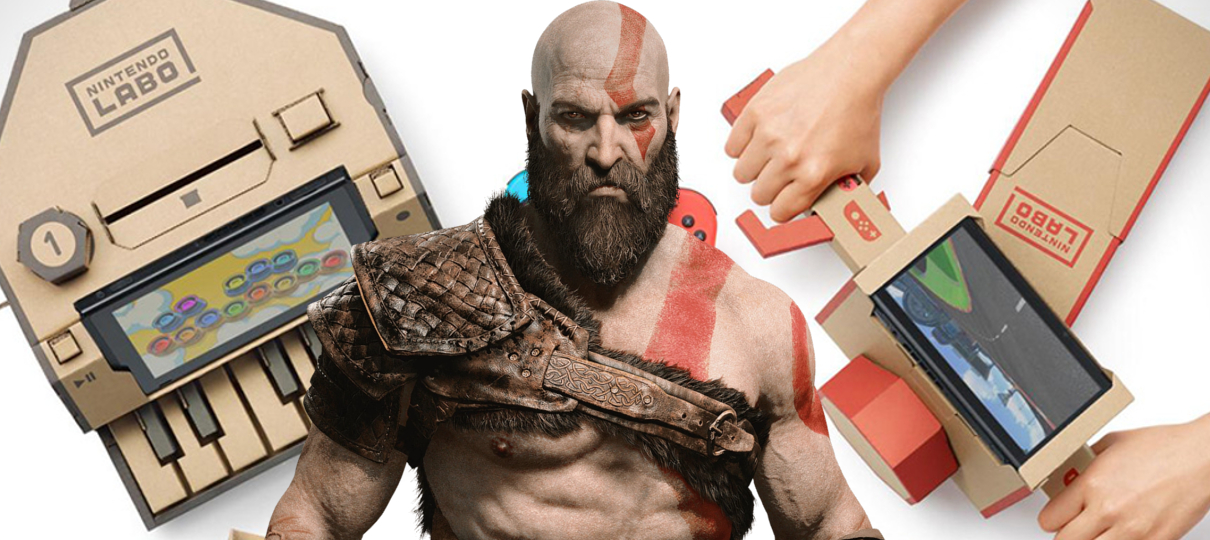 Nintendo Labo está fazendo mais sucesso do que God of War no Japão