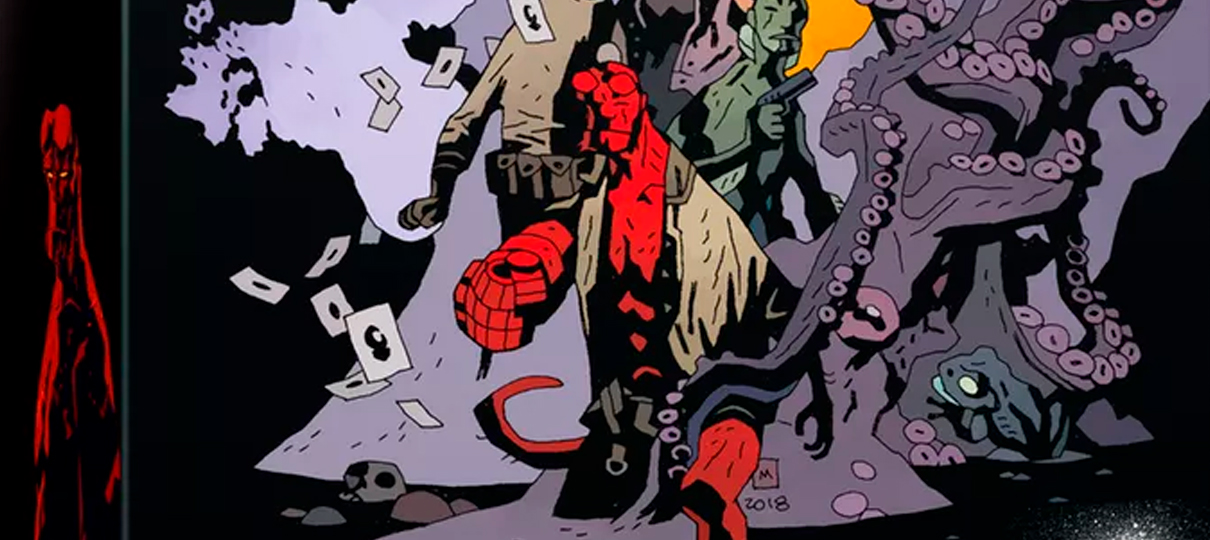 Jogo de tabuleiro do Hellboy atingiu meta do Kickstarter no primeiro dia!