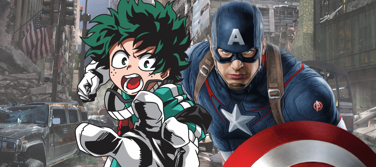 Heróis de My Hero Academia falam de seus Vingadores preferidos em Guerra Infinita