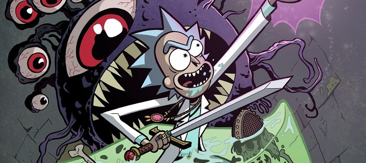 Rick e Morty vão viver aventuras em HQ com criaturas de Dungeons and Dragons