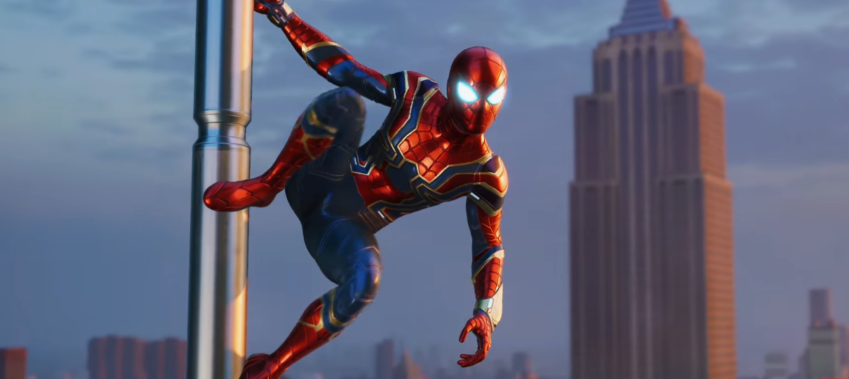 Spider-Man | Novo trailer do jogo apresenta uniforme do Aranha de Ferro