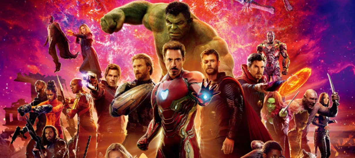 Nova armadura do Homem-Aranha é o destaque do novo cartaz de Vingadores: Guerra Infinita