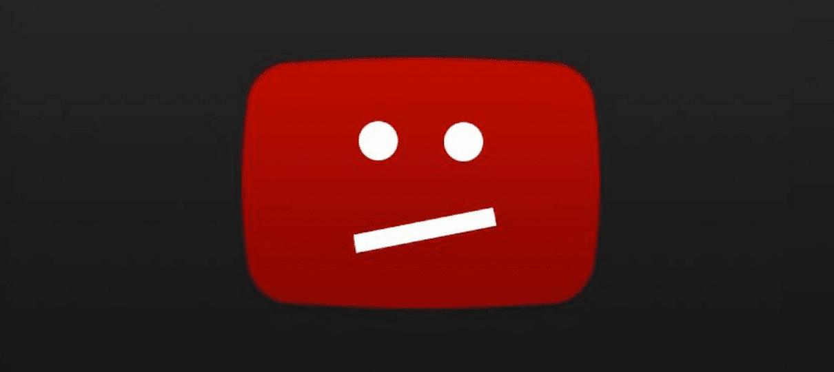 Canais do YouTube estão fora do ar no fim da tarde dessa segunda (2)