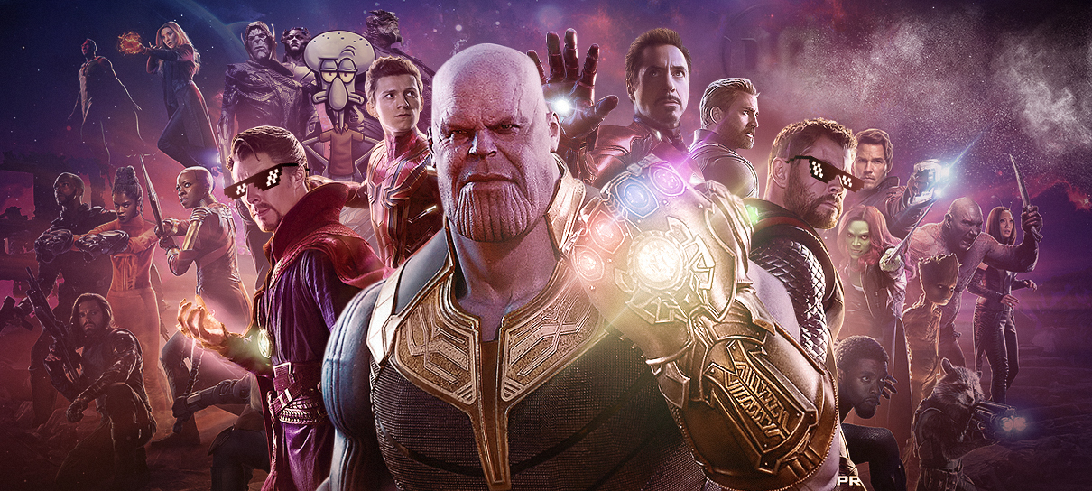 Capa do episódio Vingadores: Hype Infinito