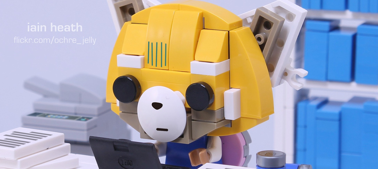 Esse projeto de LEGO da Aggretsuko é tudo o que um cidadão exemplar precisa