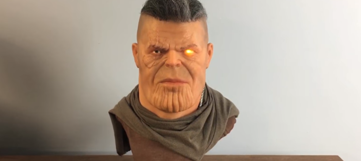 Artista cria busto de Josh Brolin como Thanos E Cable ao mesmo tempo
