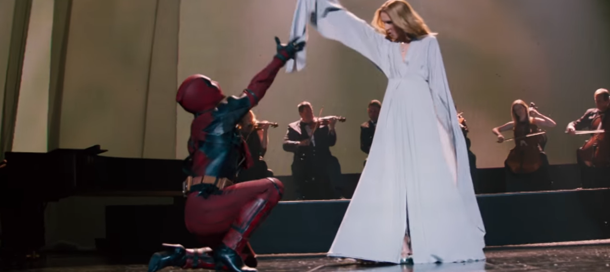 Deadpool dança com Céline Dion em clipe de música do filme