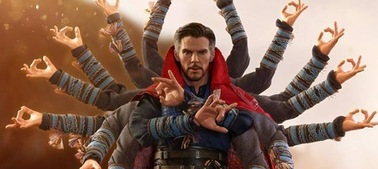 Hot Toys apresenta colecionável com Doutor Estranho usando seus poderes
