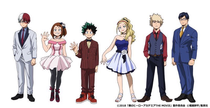 Design do vilão de Boku no Hero Academia Movie: Two Heroes