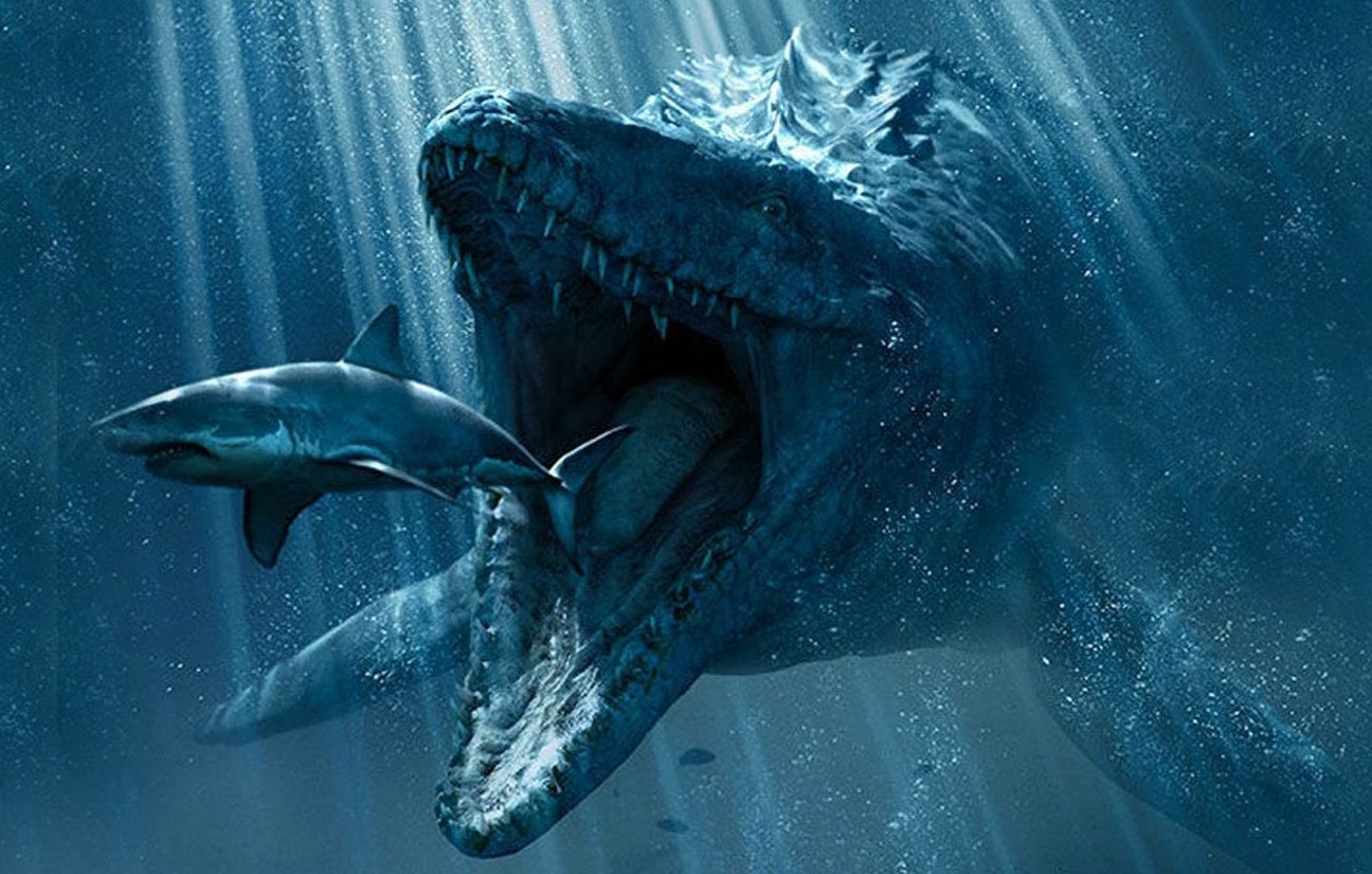 Mosassauro ameaça surfistas em teaser de Jurassic World: Reino Ameaçado
