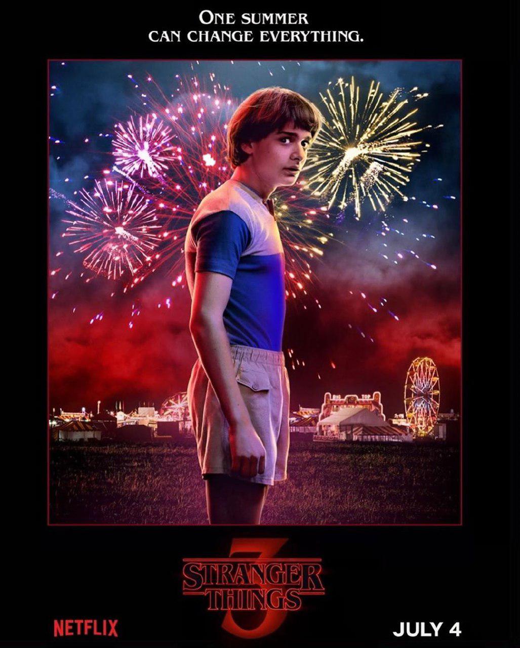 Stranger Things: terceira temporada estreia (com fogos de artifício) em 4  de julho - Meio Bit