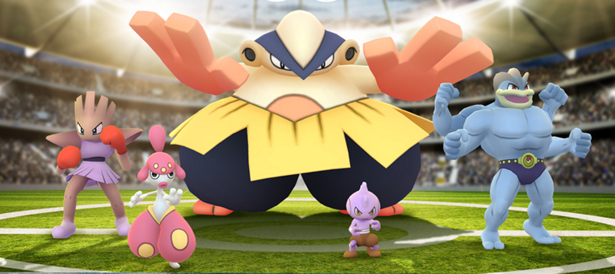 Pokémon GO | Evento aumenta o número de Pokémon lutadores