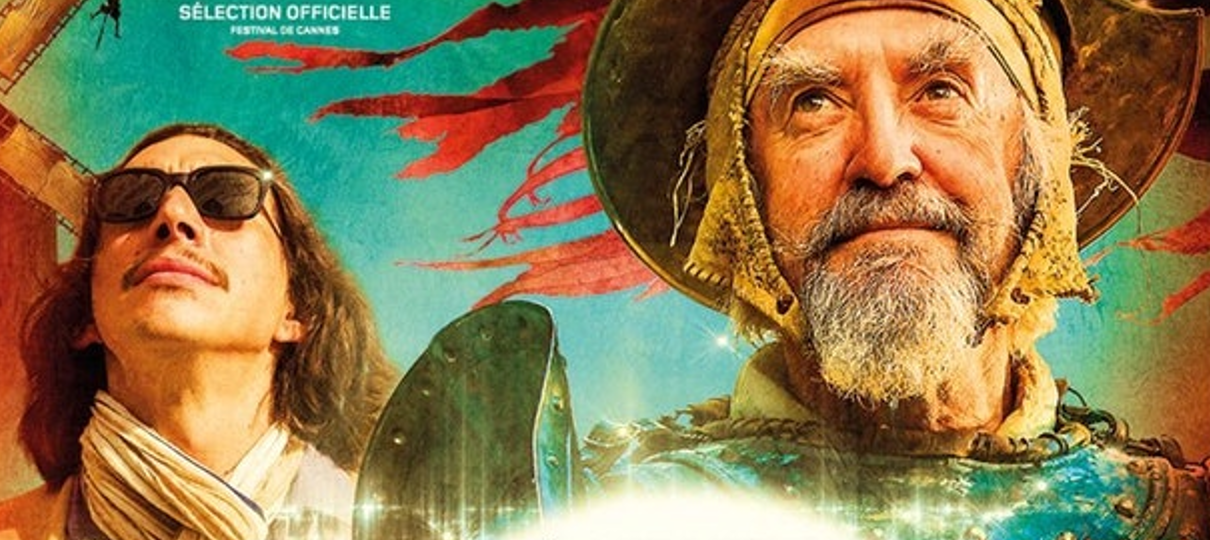 The Man Who Killed Don Quixote ganha cartaz com Adam Driver e Jonathan Pryce