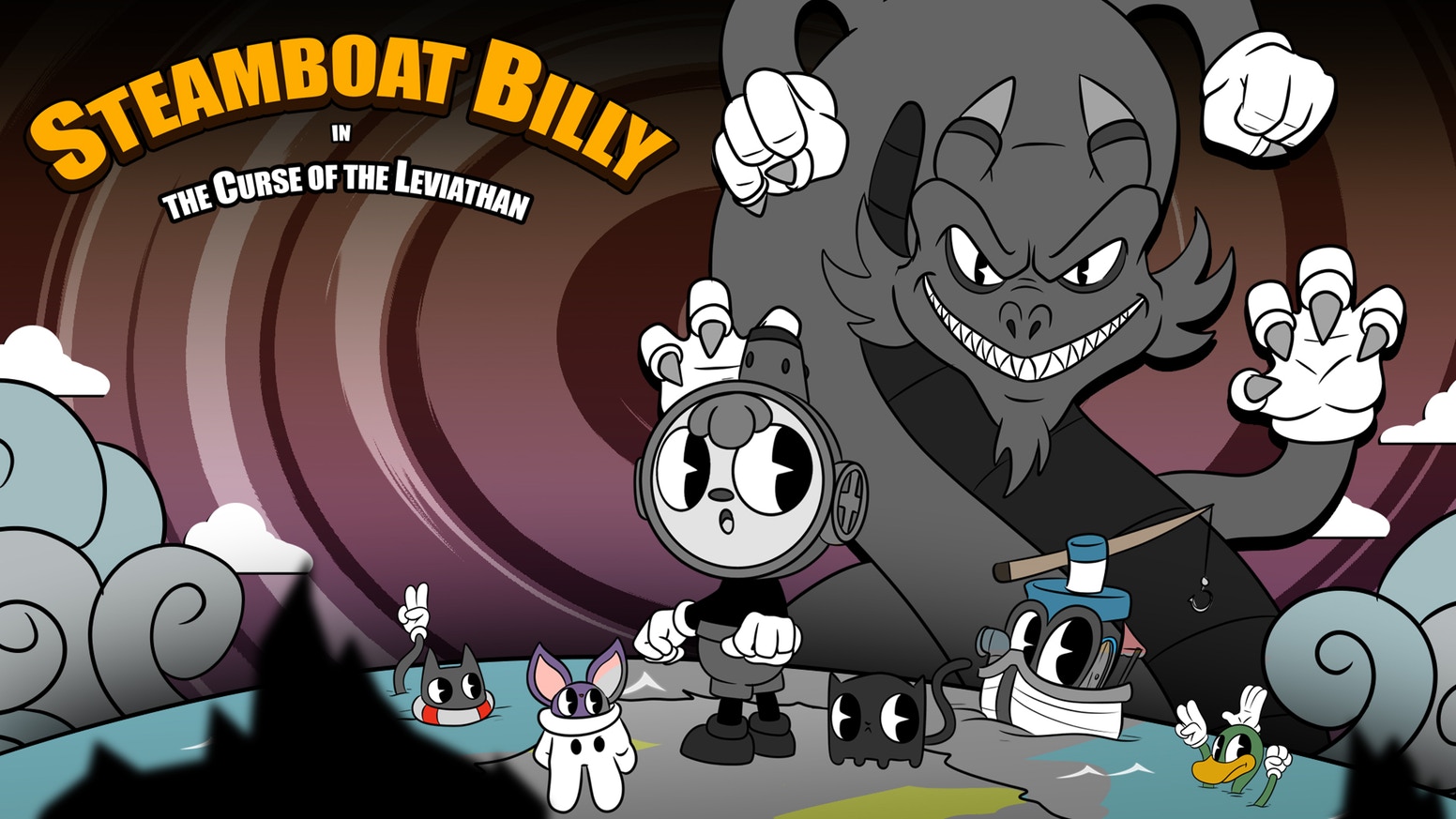 Steamboat Billy: The Curse of the Leviathan é um RPG inspirado em Zelda, Pokémon e Cuphead