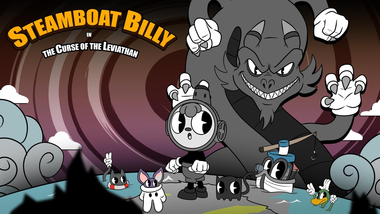 Steamboat Billy: The Curse of the Leviathan é um RPG inspirado em Zelda, Pokémon e Cuphead