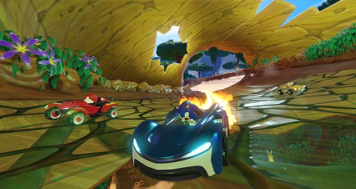 Sega divulga o primeiro gameplay de Team Sonic Racing