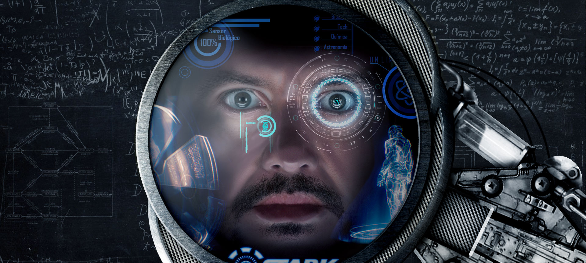 A armadura de nanorobôs do Homem de Ferro
