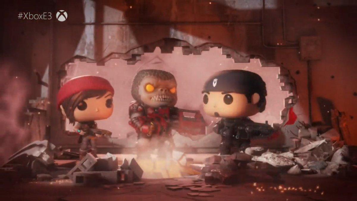 Gears of War vai ganhar jogo mobile em parceria com Funko Pop