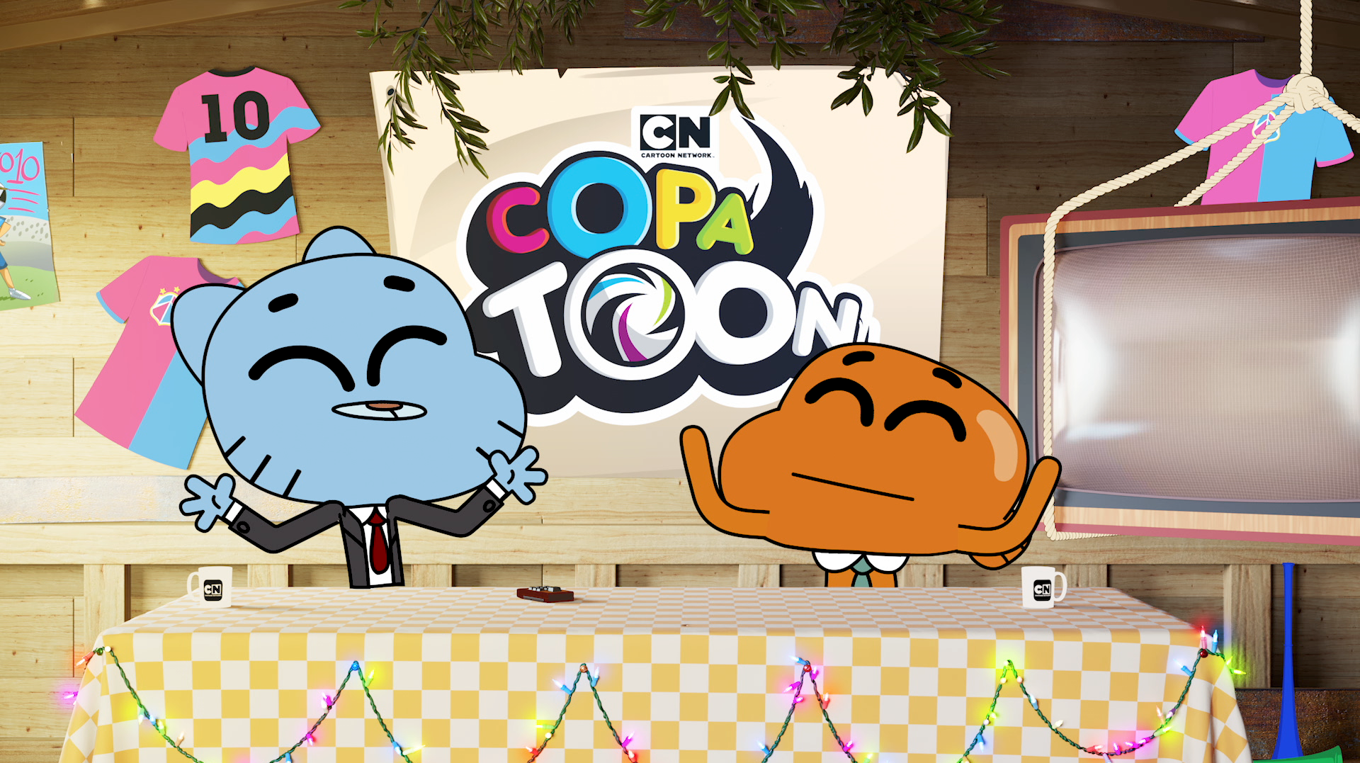 Gumball e Darwin entrarão no clipa da Copa do Mundo com o Copatoon Show [Exclusivo]