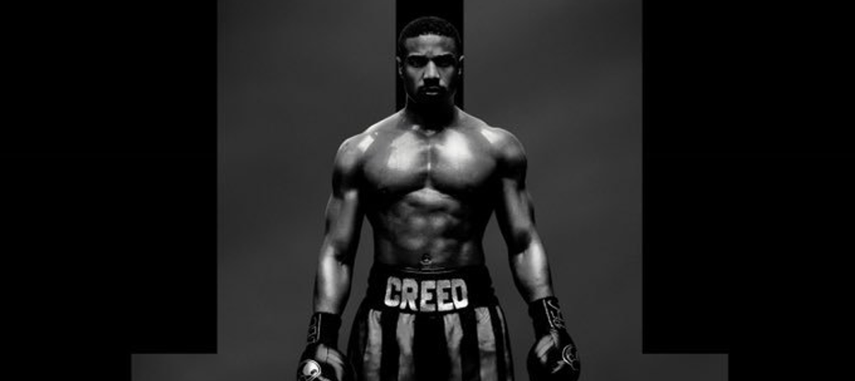 Adonis está pronto pra luta no primeiro cartaz de Creed II