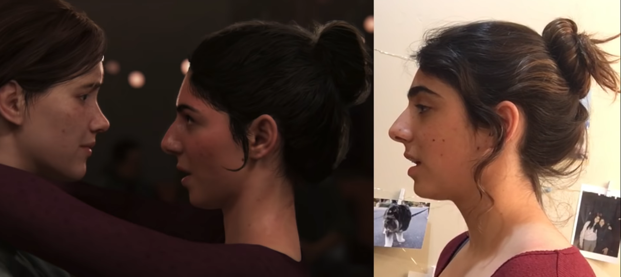 Modelos faciais de Abby e Dina em The Last of Us 2 se reúnem em vídeo