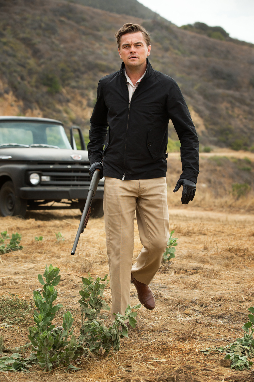 Leonardo DiCaprio stars in ONCE UPON A TIME IN HOLLYWOOD.