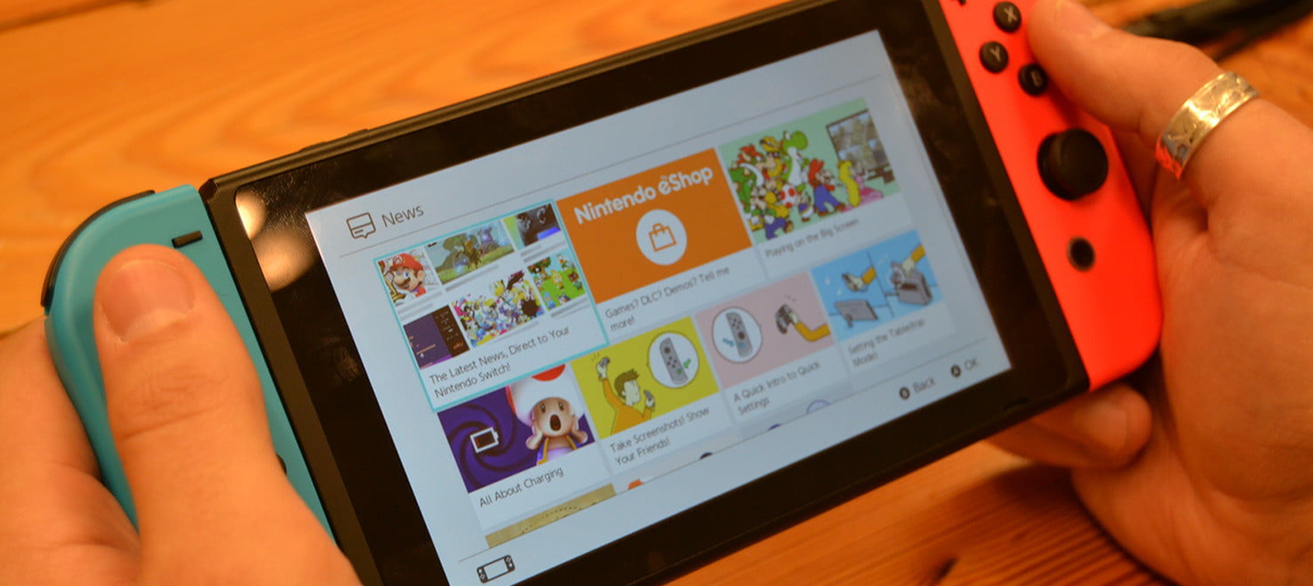 Nintendo lança loja digital brasileira para o Nintendo Switch
