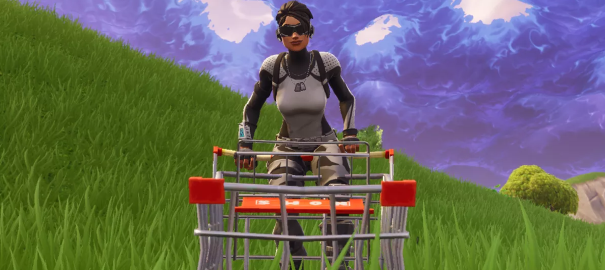 Fortnite | Carrinho de supermercado é retirado do jogo mais uma vez
