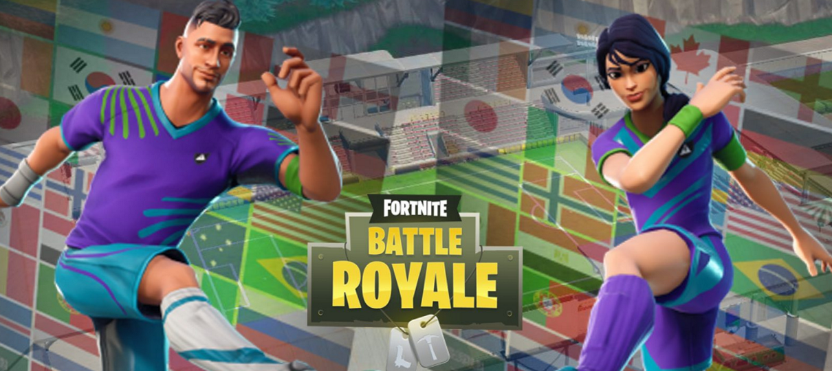 Vazamento indica que Fortnite terá conteúdo relacionado à Copa do Mundo