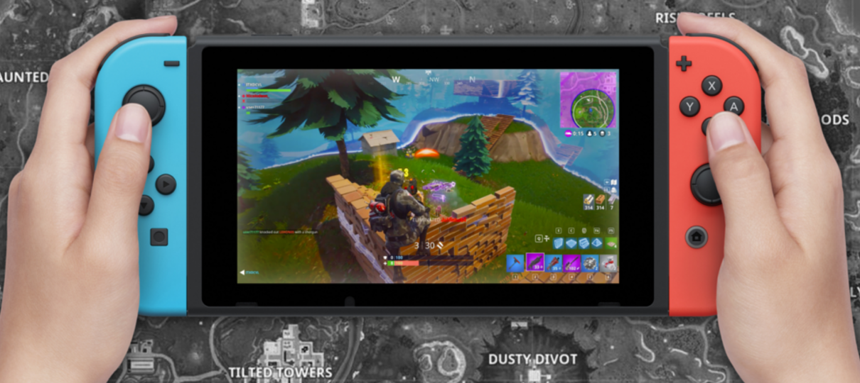 Nintendo pode ter lançado atualização do eShop que indica chegada de Fortnite no Switch