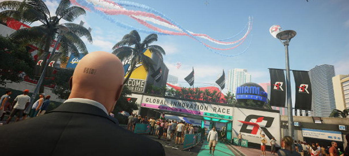Agente 47 vai a um grande prêmio de corrida em novo trailer de Hitman 2