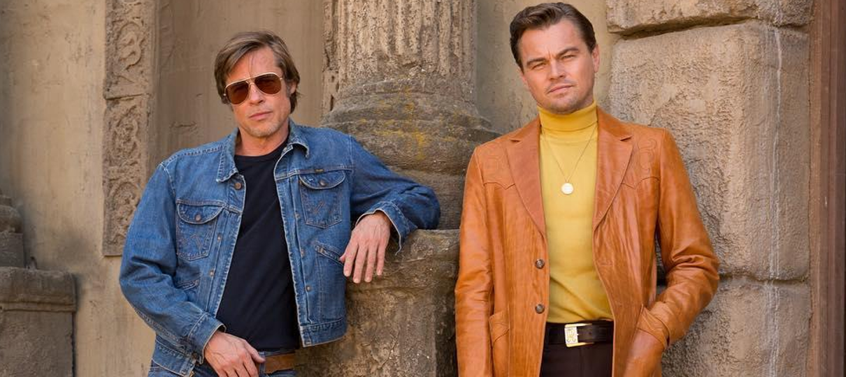 Leonardo DiCaprio e Brad Pitt aparecem em primeira imagem de Once Upon A Time in Hollywood