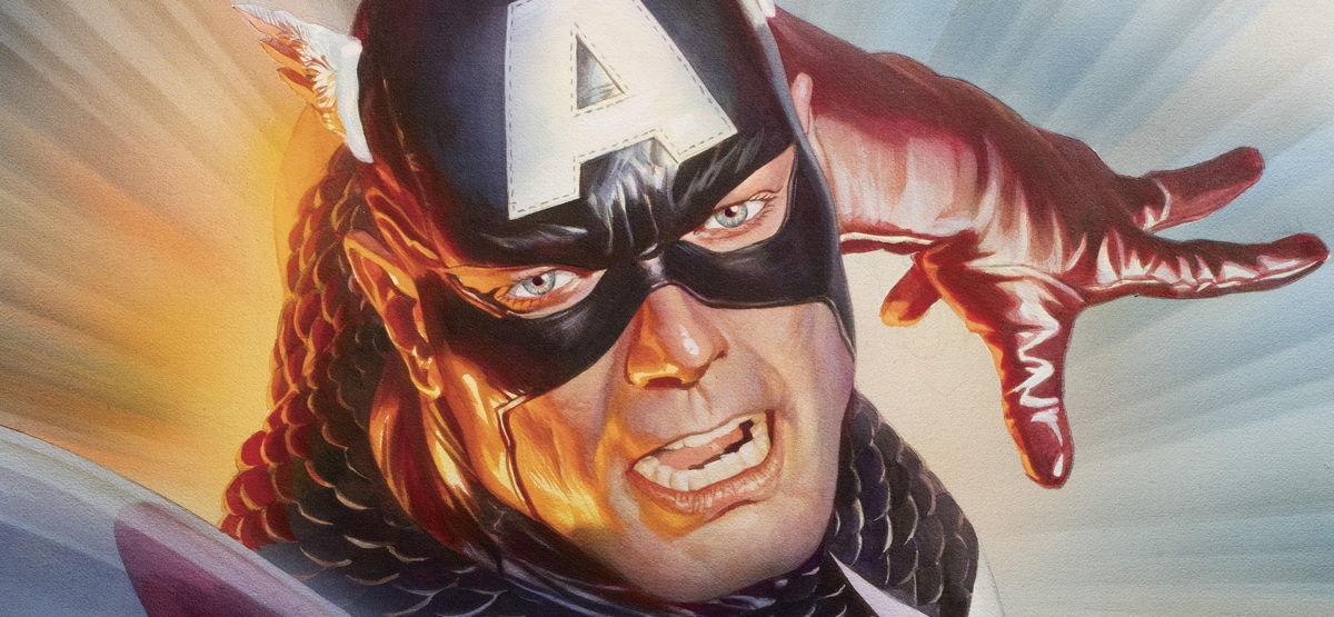 Alex Ross mostra processo de pintura de capa de livro em vídeo