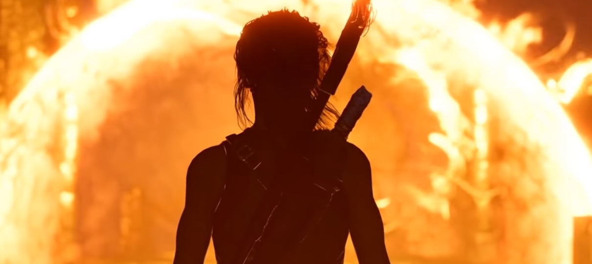 Jogamos! Lara Croft enfrenta a culpa em gameplay insano de Shadow of the Tomb Raider