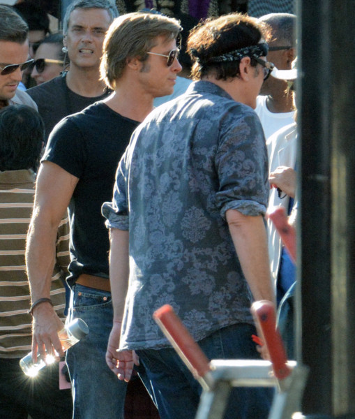 Mandatory Credit: Photo by Broadimage/REX/Shutterstock (9768931i)
Quentin Tarantino
'Once Upon a Time' on set filming, Los Angeles, USA - 24 Jul 2018
Quentin Tarantino shooting scenes for the upcoming Movie Once Upon a Time in Hollywood in Los Angeles