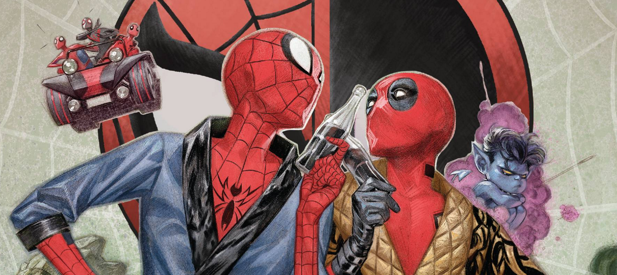 E se Deadpool e o Homem-Aranha protagonizassem uma comédia romântica?