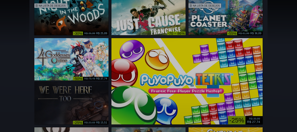 Steam permite que os jogadores vejam quanto gastaram na plataforma