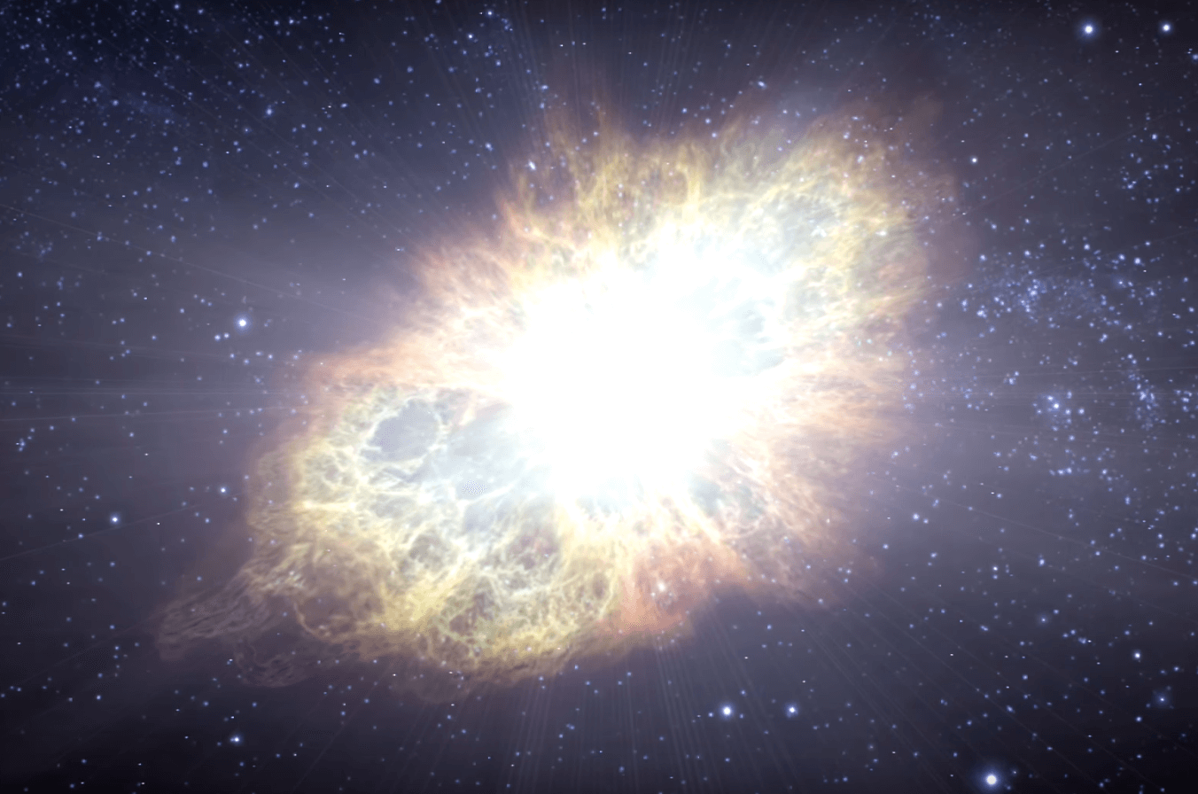 Explosão espacial de grandes proporções intriga astrônomos