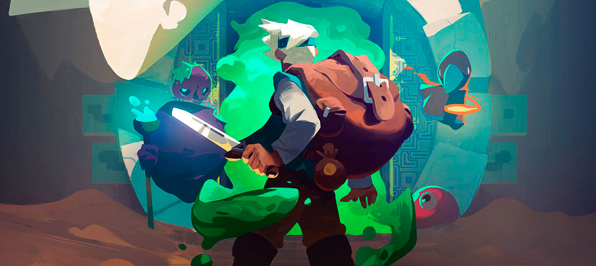 Jogamos! Matamos monstros e vendemos até a alma em Moonlighter