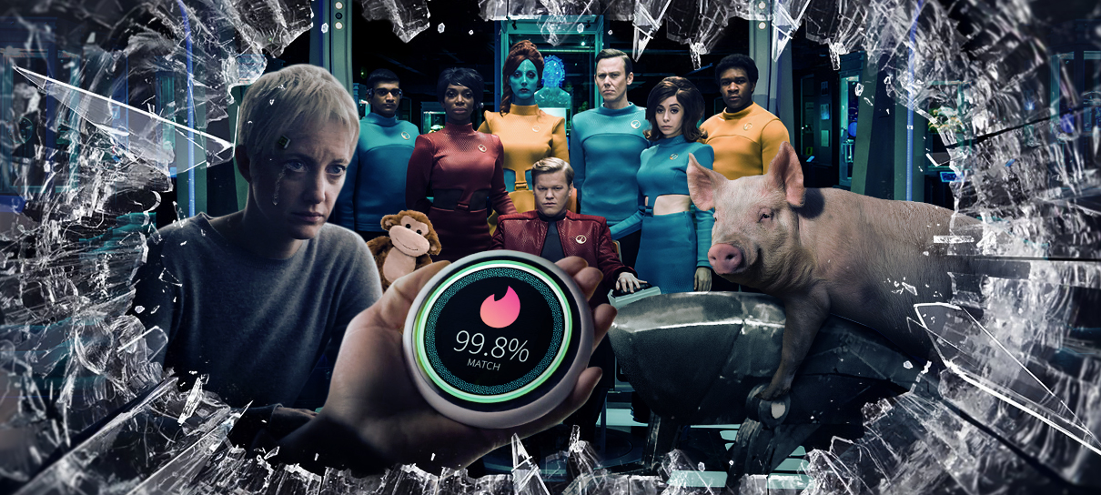 Capa do episódio Black Mirror precisa de um abraço!