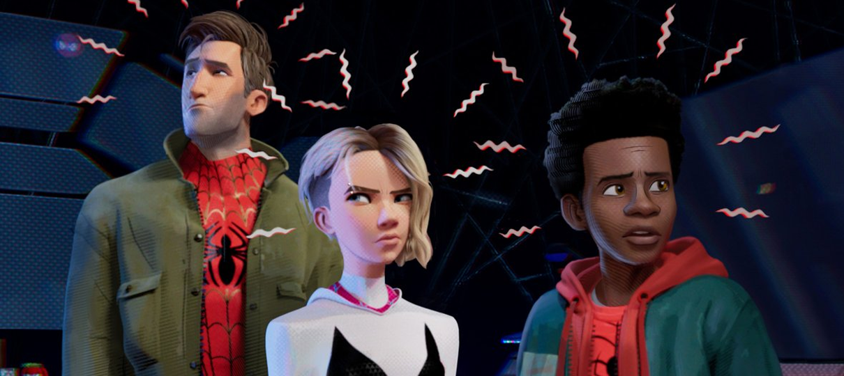 Muitos heróis se encontram em nova foto de Homem-Aranha no Aranhaverso